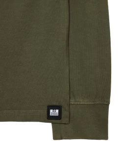 Weekend Offender Freetown Long Sleeve T-Shirt Dark Green -Fashion sportswear TSAW22 07 FREETOWN DARK GREEN 7955