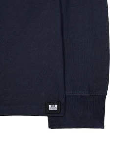 Weekend Offender Freetown Long Sleeve T-Shirt Navy -Fashion sportswear TSAW22 07 FREETOWN NAVY 7964