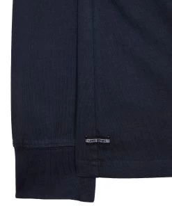 Weekend Offender Freetown Long Sleeve T-Shirt Navy -Fashion sportswear TSAW22 07 FREETOWN NAVY 7965