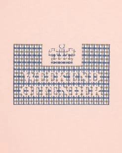 Weekend Offender Dygas T-Shirt Peachy/House Check 11 Weekend Offender Dygas T-Shirt Peachy/House Check -Fashion sportswear TSAW23 03 DYGAS PEACHY 1868