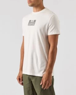 Weekend Offender Dygas T-Shirt Winter White/House Check -Fashion sportswear TSAW2303 DYGAS WINTER WHITE HOUSE CHECK 0195 MODEL