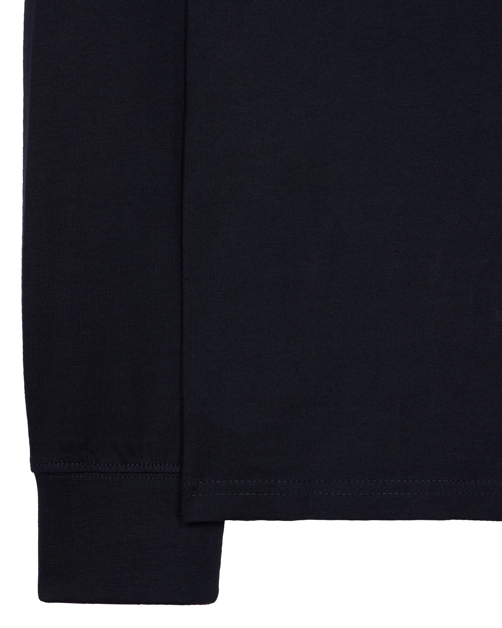 Weekend Offender Mahoney Long Sleeve T-Shirt Navy 6 Weekend Offender Mahoney Long Sleeve T-Shirt Navy - Image 6