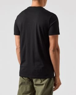 Weekend Offender Lens Mesh Pocket T-Shirt Black -Fashion sportswear TSAW2311 LENS BLACK 0476