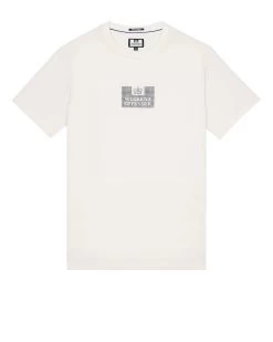 Weekend Offender Dygas T-Shirt Winter White/House Check