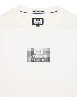 Weekend Offender Dygas T-Shirt Winter White/House Check -Fashion sportswear TSAW303 DYGAS WINTER WHITE HOUSE CHECK 0926