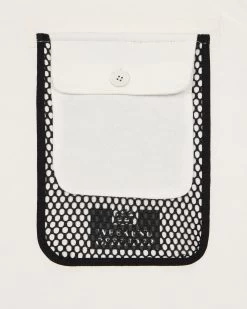 Weekend Offender Lens Mesh Pocket T-Shirt Winter White -Fashion sportswear TSAW311 LENS WINTER WHITE 0934