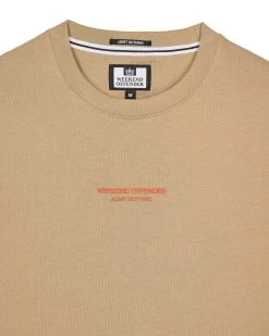 Weekend Offender Millergrove T-Shirt Cognac Brown/Pure Orange -Fashion sportswear TSS2402 MILLERGROVE COGNAC PURE ORANGE 3419