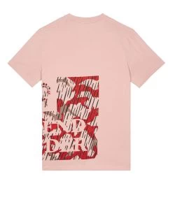 Weekend Offender Noosa T-Shirt Blaze Red Rain Camo -Fashion sportswear TSS2410 NOOSA BLAZE RAIN CAMO 0426