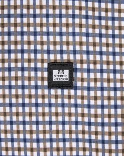 Weekend Offender Ortiz T-Shirt House Check -Fashion sportswear TSSS23 08 ORTIZ CHECK 3315