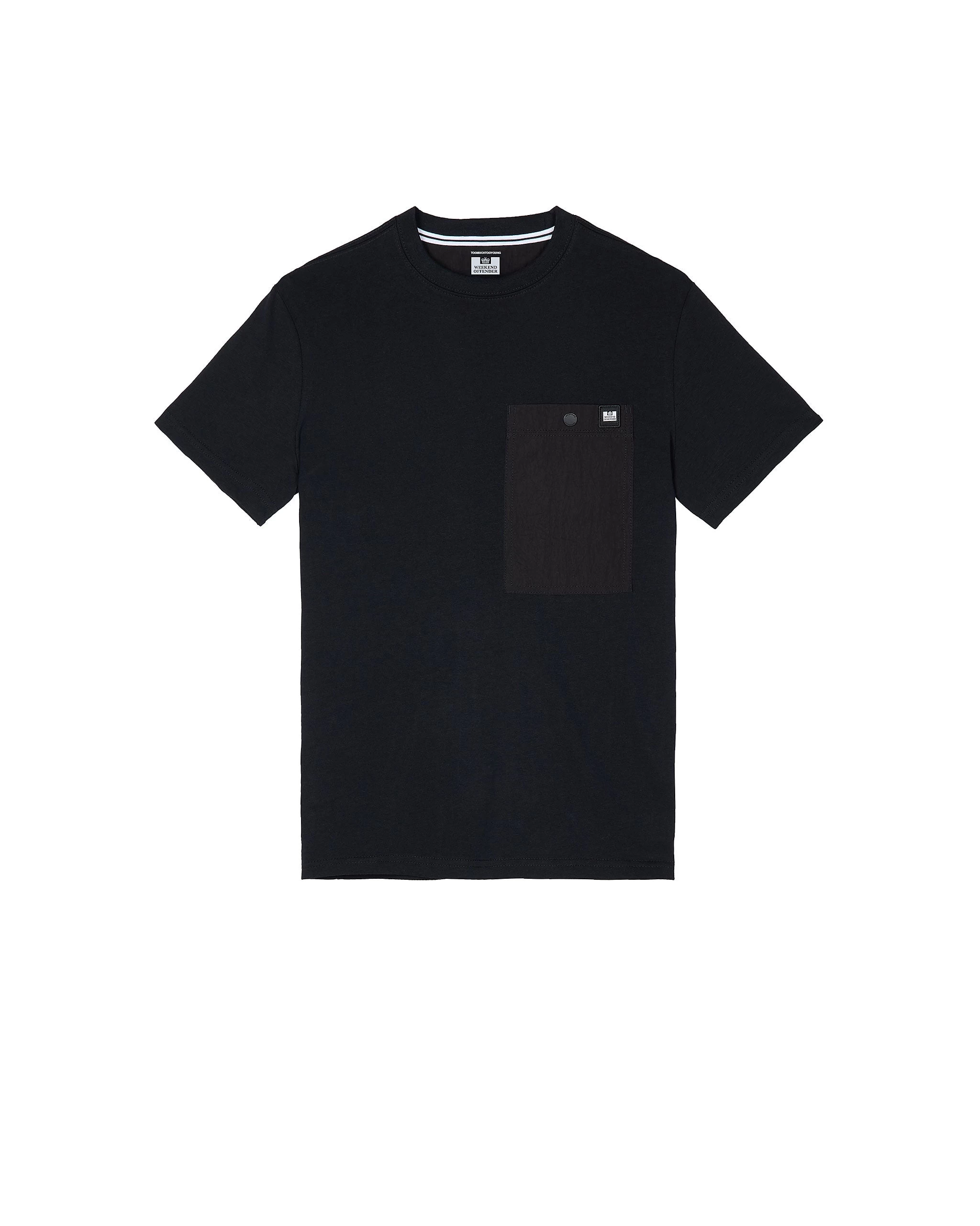 Weekend Offender Kids Tabiti Parachute T-Shirt Black 1 Weekend Offender Kids Tabiti Parachute T-Shirt Black