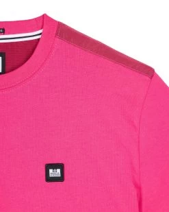 Weekend Offender Garcia T-Shirt Magenta -Fashion sportswear TSSS23 13 GARCIA MAGENTA 1902