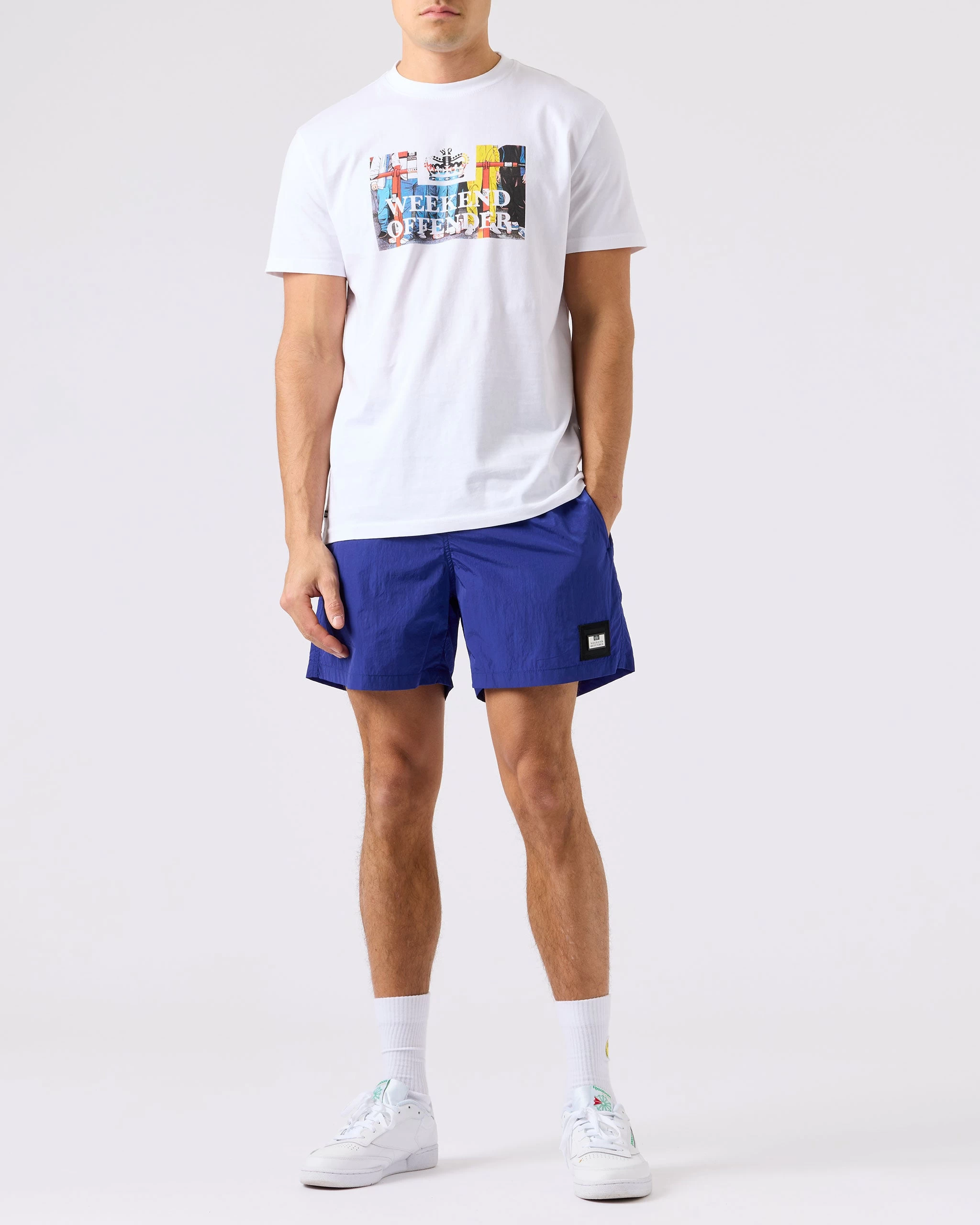 Weekend Offender Stacks Swim Shorts Electric 2 Weekend Offender Stacks Swim Shorts Electric - Image 2
