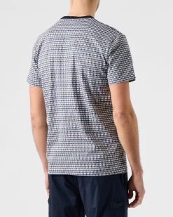 Weekend Offender Ortiz T-Shirt House Check -Fashion sportswear TSSS2308 ORTIZ HOUSE CHECK 5569 MODEL
