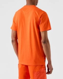 Weekend Offender Tabiti Pocket T-Shirt Orange Fizz -Fashion sportswear TSSS2309 TABITI ORANGE FIZZ 4996