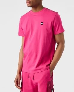Weekend Offender Garcia T-Shirt Magenta -Fashion sportswear TSSS2313 GARCIA MAGENTA 4894
