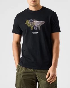 Weekend Offender Gabe Graphic T-Shirt Black -Fashion sportswear TSSS2316 GABE BLACK 4328