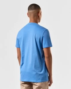 Weekend Offender Cannon Beach T-Shirt Coastal Blue -Fashion sportswear TSSS2401 CANNON BEACH COASTAL 4616 MODEL