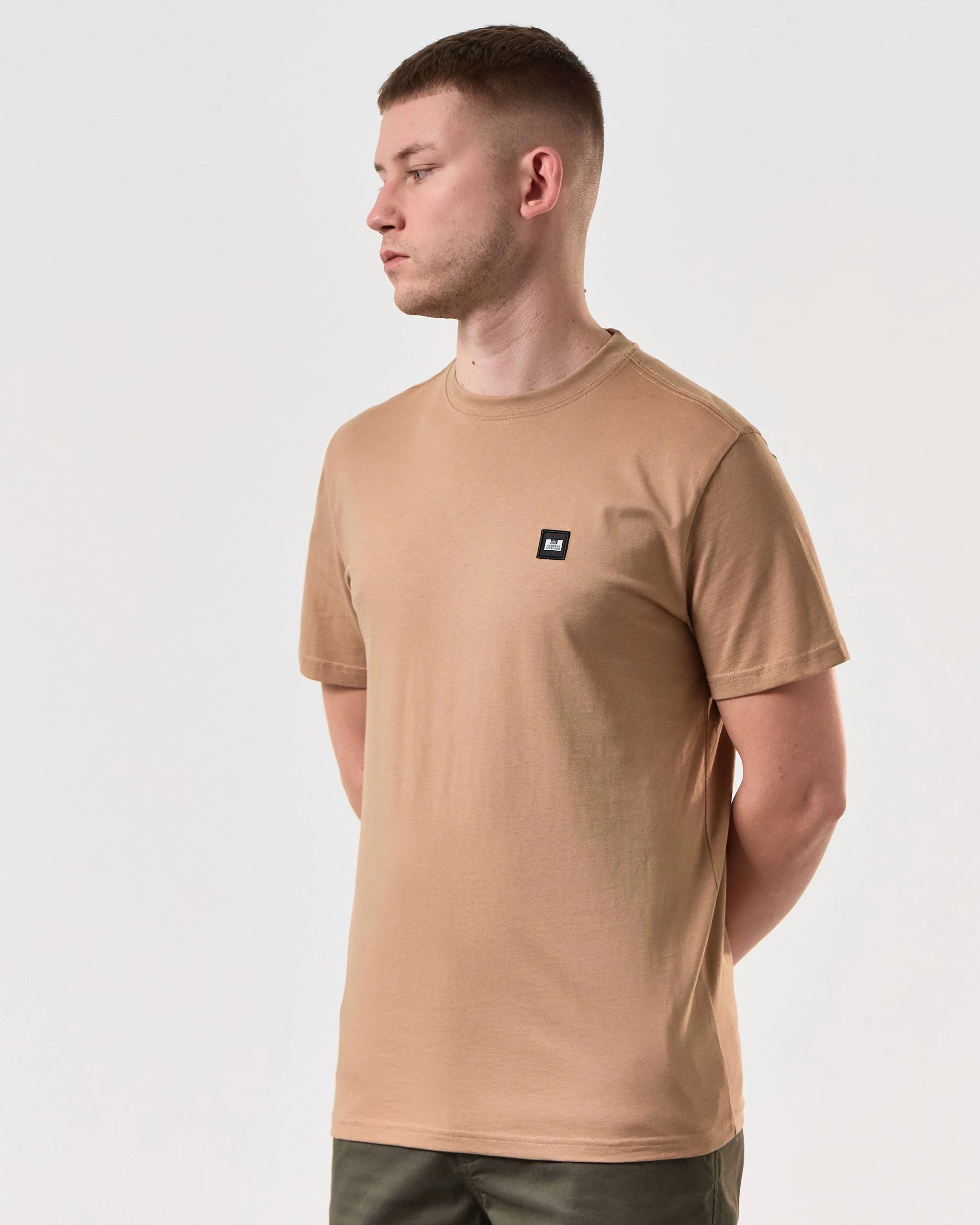 Weekend Offender Cannon Beach T-Shirt Cognac Brown 3 Weekend Offender Cannon Beach T-Shirt Cognac Brown - Image 3