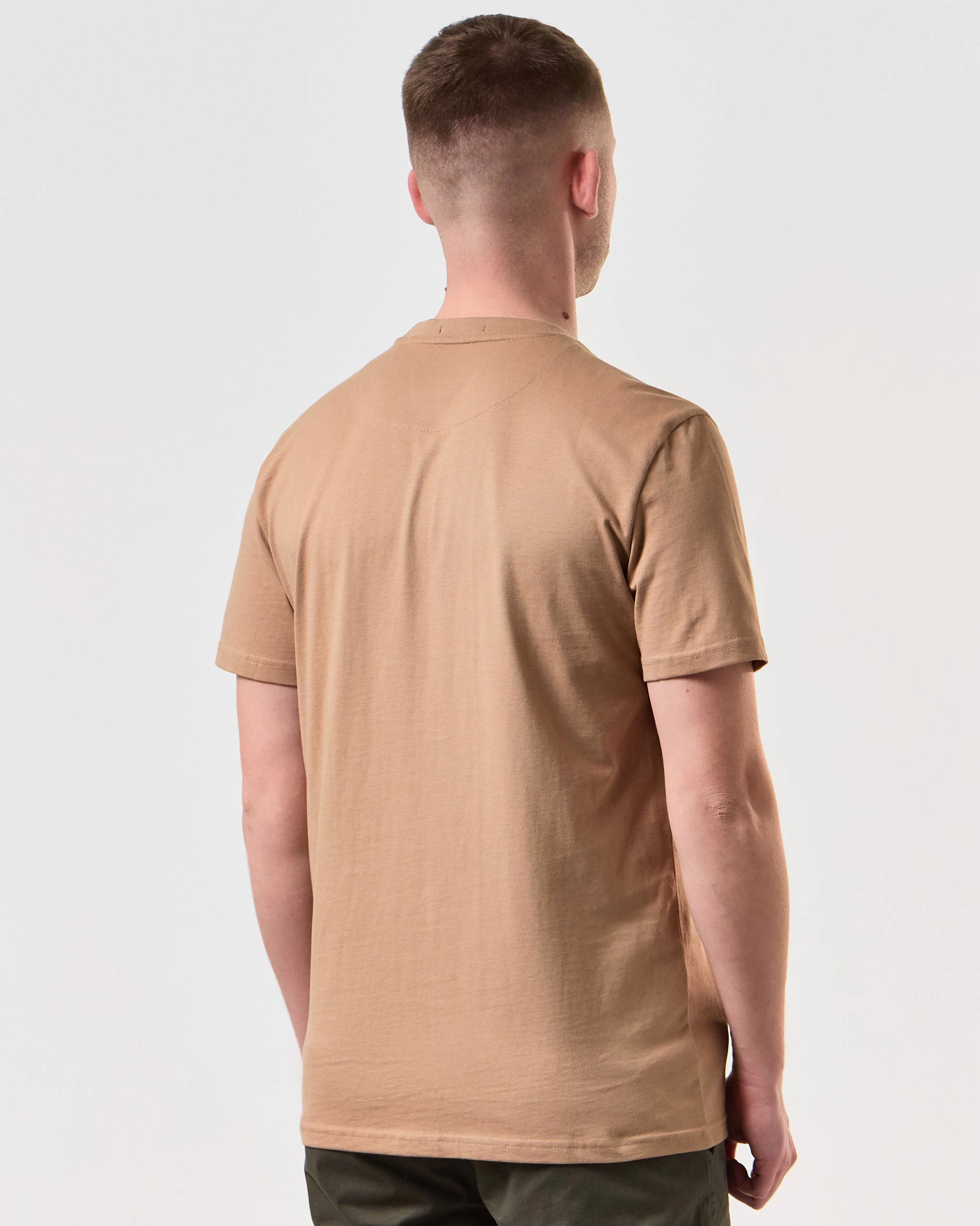 Weekend Offender Cannon Beach T-Shirt Cognac Brown 4 Weekend Offender Cannon Beach T-Shirt Cognac Brown - Image 4