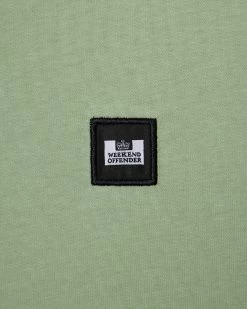 Weekend Offender Cannon Beach T-Shirt Pale Moss Green -Fashion sportswear TSSS2401 CANNON BEACH PALE MOSS 3255
