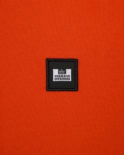 Weekend Offender Cannon Beach T-Shirt Pure Orange -Fashion sportswear TSSS2401 CANNON BEACH PURE ORANGE 3191