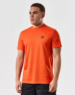 Weekend Offender Cannon Beach T-Shirt Pure Orange -Fashion sportswear TSSS2401 CANNON BEACH PURE ORANGE 5246 MODEL