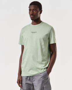 Weekend Offender Millergrove T-Shirt Pale Moss Green/Castle Green -Fashion sportswear TSSS2402 MILLERGROVE PALE MOSS 6595