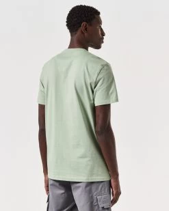 Weekend Offender Millergrove T-Shirt Pale Moss Green/Castle Green -Fashion sportswear TSSS2402 MILLERGROVE PALE MOSS 6597