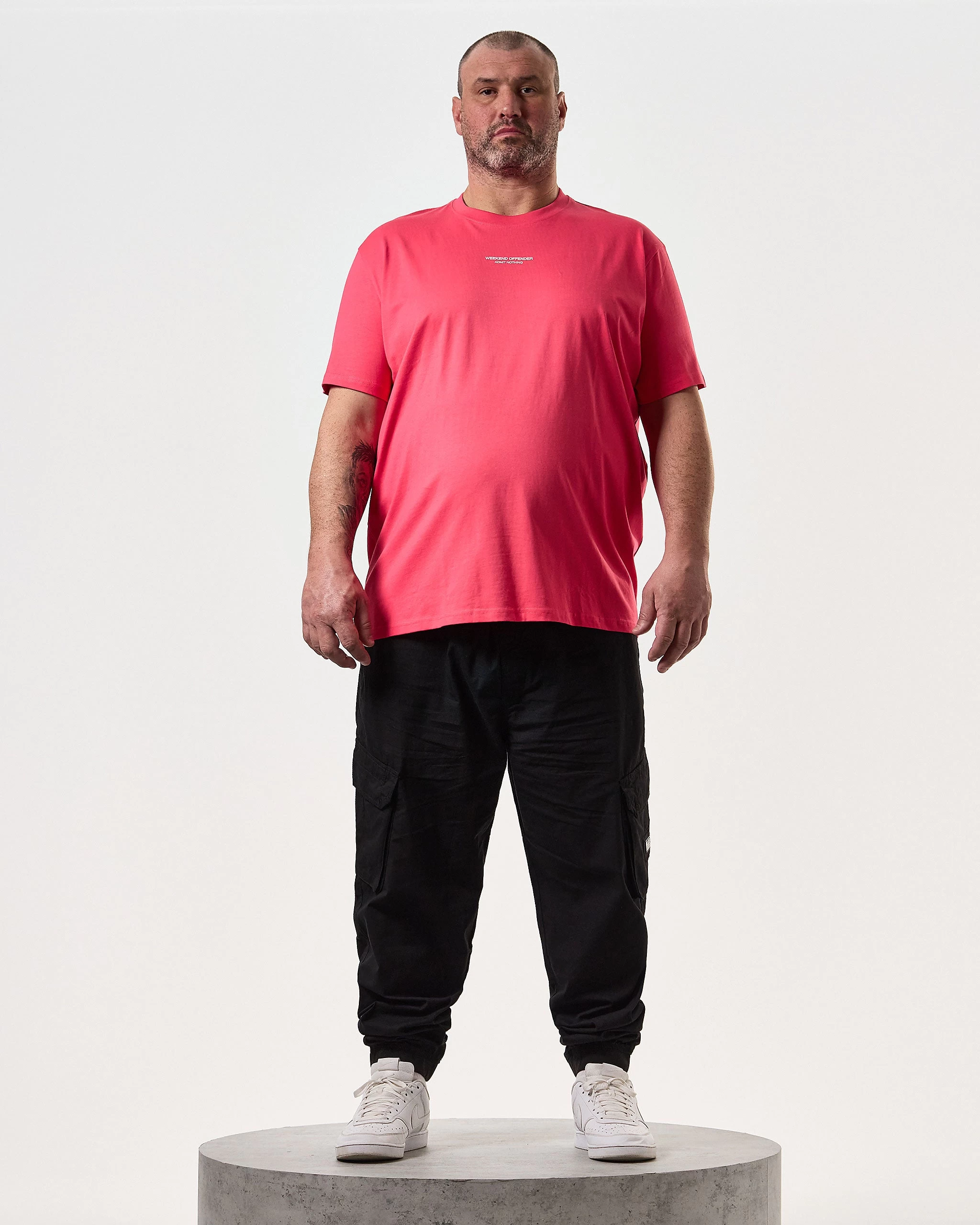 Weekend Offender Millergrove T-Shirt Anthurium Pink/Nectar Pink - Plus Size 2 Weekend Offender Millergrove T-Shirt Anthurium Pink/Nectar Pink - Plus Size - Image 2