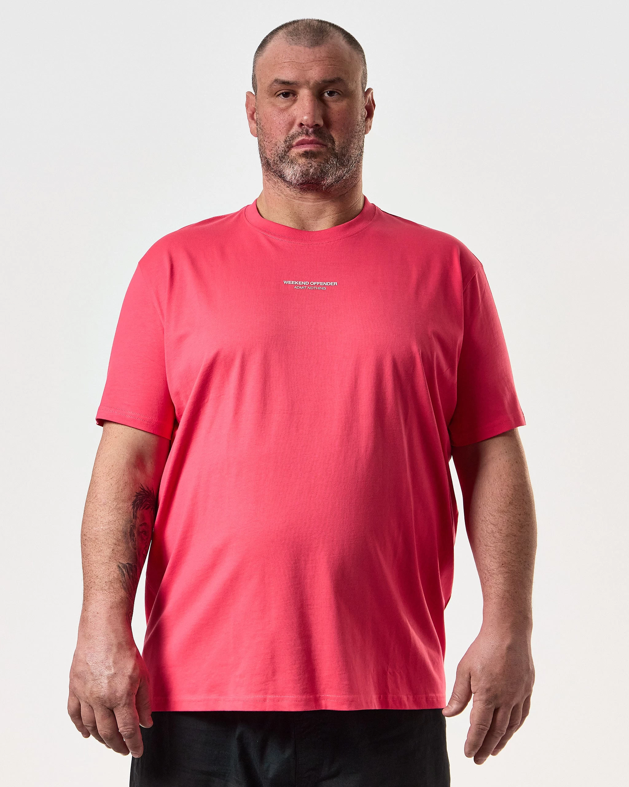 Weekend Offender Millergrove T-Shirt Anthurium Pink/Nectar Pink - Plus Size 3 Weekend Offender Millergrove T-Shirt Anthurium Pink/Nectar Pink - Plus Size - Image 3