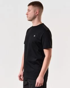 Weekend Offender Garcia T-Shirt Black -Fashion sportswear TSSS2403 GARCIA BLACK 5834 MODEL
