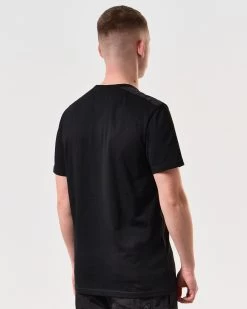 Weekend Offender Garcia T-Shirt Black -Fashion sportswear TSSS2403 GARCIA BLACK 5836 MODEL