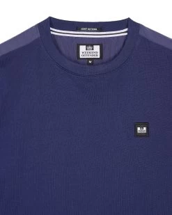 Weekend Offender Garcia T-Shirt Bright Navy -Fashion sportswear TSSS2403 GARCIA BRIGHT NAVY 7646