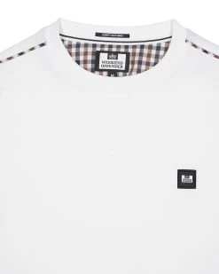 Weekend Offender Manuel T-Shirt White -Fashion sportswear TSSS2405 MANUEL WHITE 3398