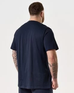 Weekend Offender Manuel T-Shirt Navy - Plus Size -Fashion sportswear TSSS2405X MANUEL NAVY 8216 PLUS