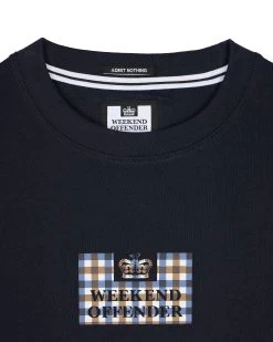 Weekend Offender Dygas T-Shirt Navy -Fashion sportswear TSSS2406 DYGAS NAVY 7663