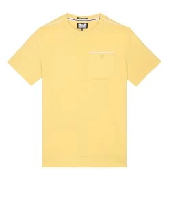 Weekend Offender Kea Pocket T-Shirt Butter Yellow