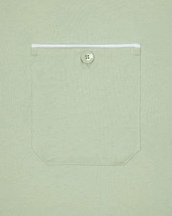 Weekend Offender Kea Pocket T-Shirt Pale Moss Green -Fashion sportswear TSSS2408 KEA FERN MOSS 3600