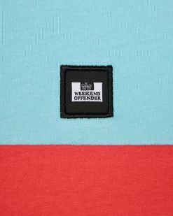 Weekend Offender Murvica T-Shirt Saltwater Blue -Fashion sportswear TSSS2412 MURVICA NECTAR 7704