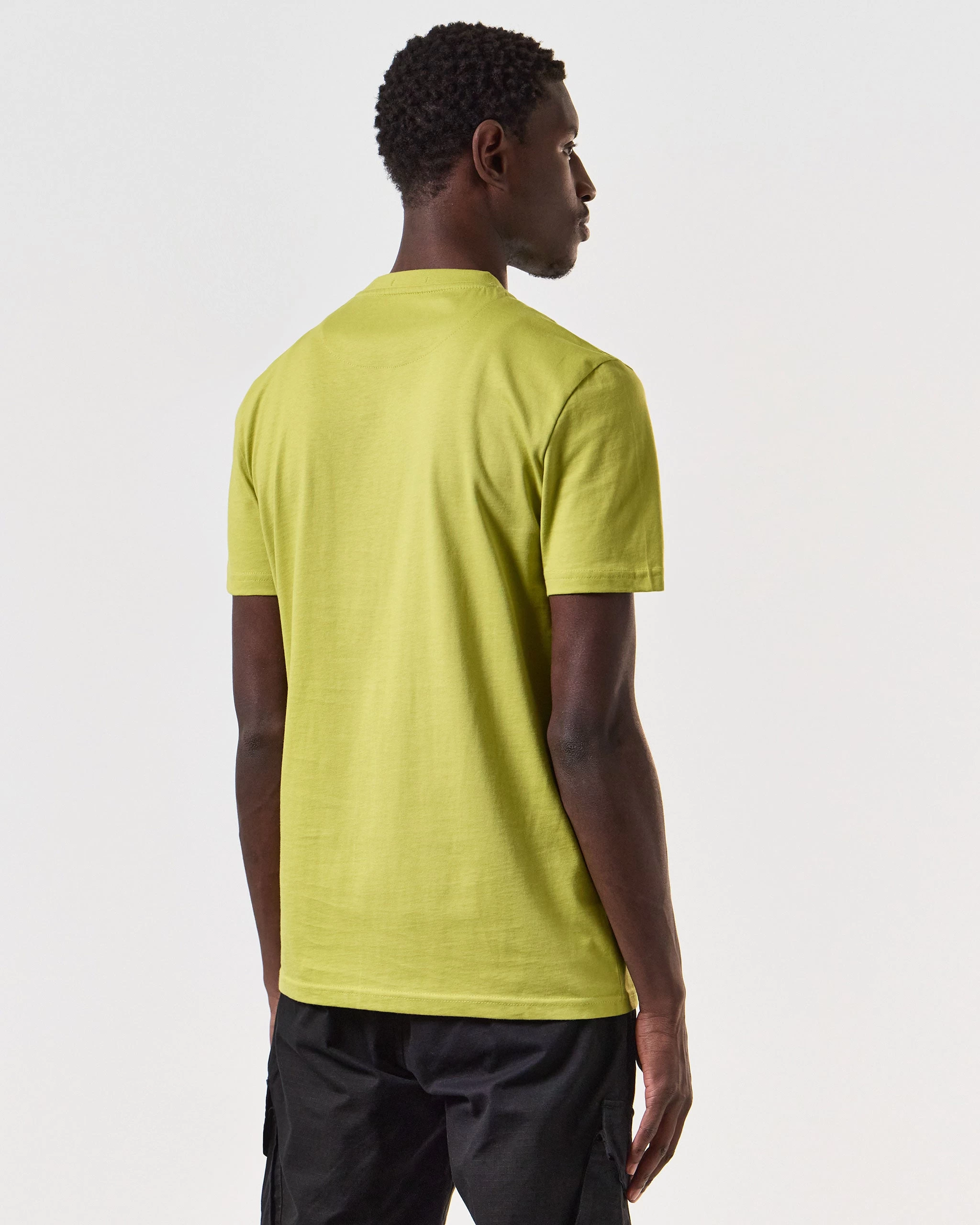 Weekend Offender Tabiti Pocket T-Shirt Limeish Green 4 Weekend Offender Tabiti Pocket T-Shirt Limeish Green - Image 4