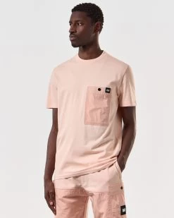 Weekend Offender Tabiti Pocket T-Shirt Nectar Pink -Fashion sportswear TSSS2413 TABITI NECTAR 7133