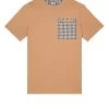 Weekend Offender Gorman Pocket T-Shirt Cognac Brown