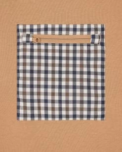 Weekend Offender Gorman Pocket T-Shirt Cognac Brown -Fashion sportswear TSSS2416 GORMAN COGNAC 5475