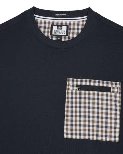 Weekend Offender Gorman Pocket T-Shirt Navy -Fashion sportswear TSSS2416 GORMAN NAVY 5466