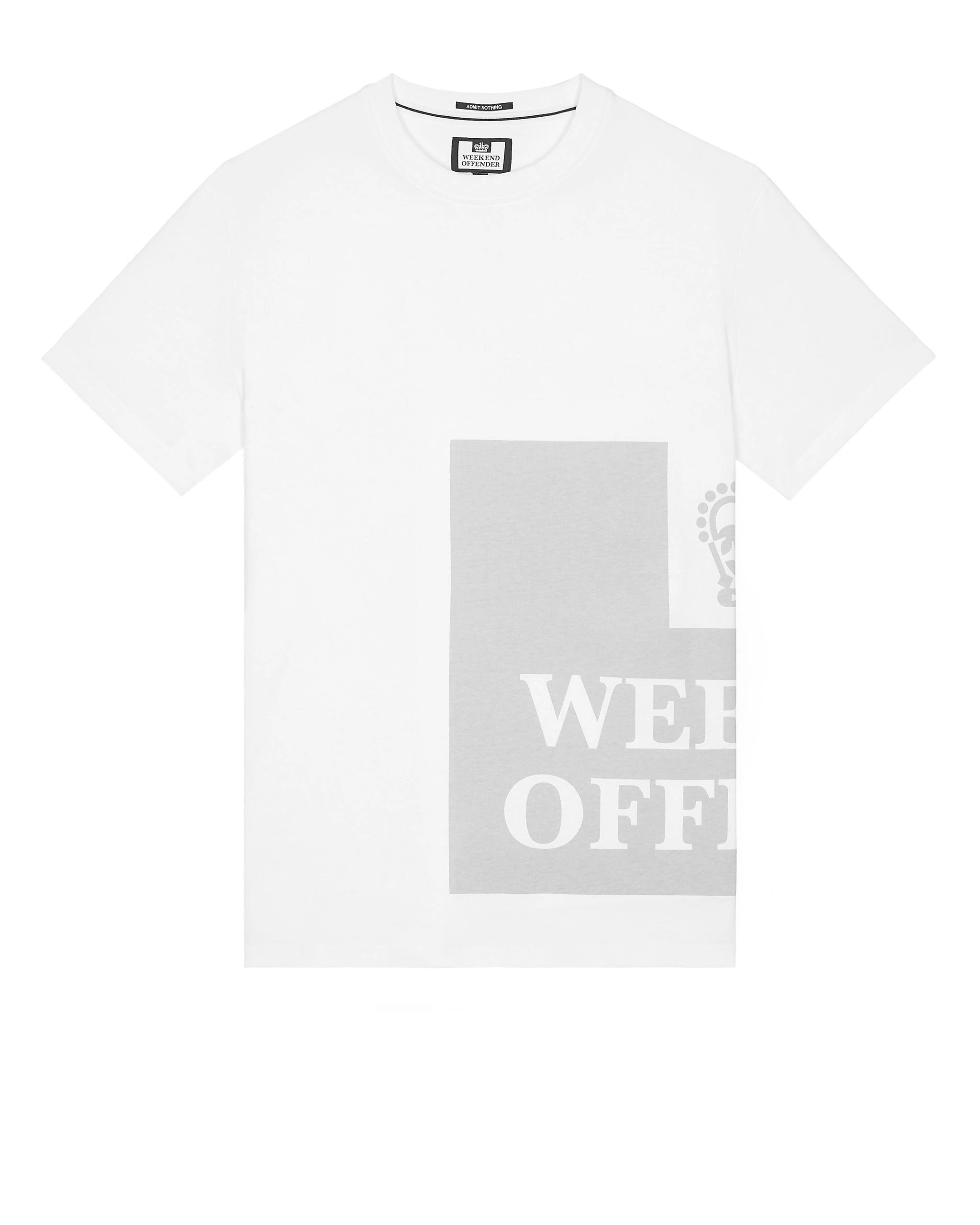 Weekend Offender Ryan T-Shirt White 1 Weekend Offender Ryan T-Shirt White