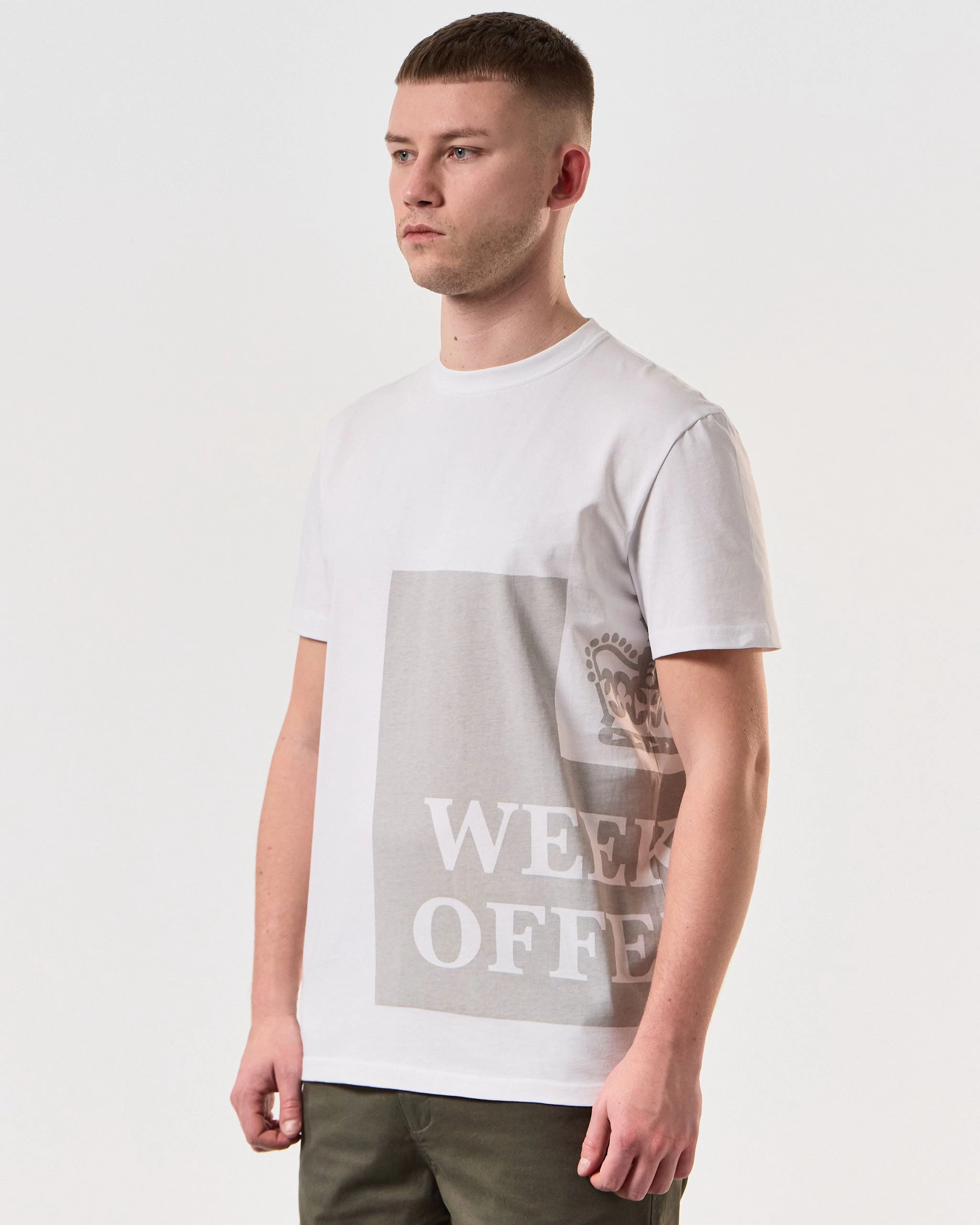Weekend Offender Ryan T-Shirt White 4 Weekend Offender Ryan T-Shirt White - Image 4