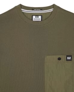 Weekend Offender Tabiti Pocket T-Shirt Castle Green -Fashion sportswear TSSS2418 TABITI CASTLE GREEN 3049