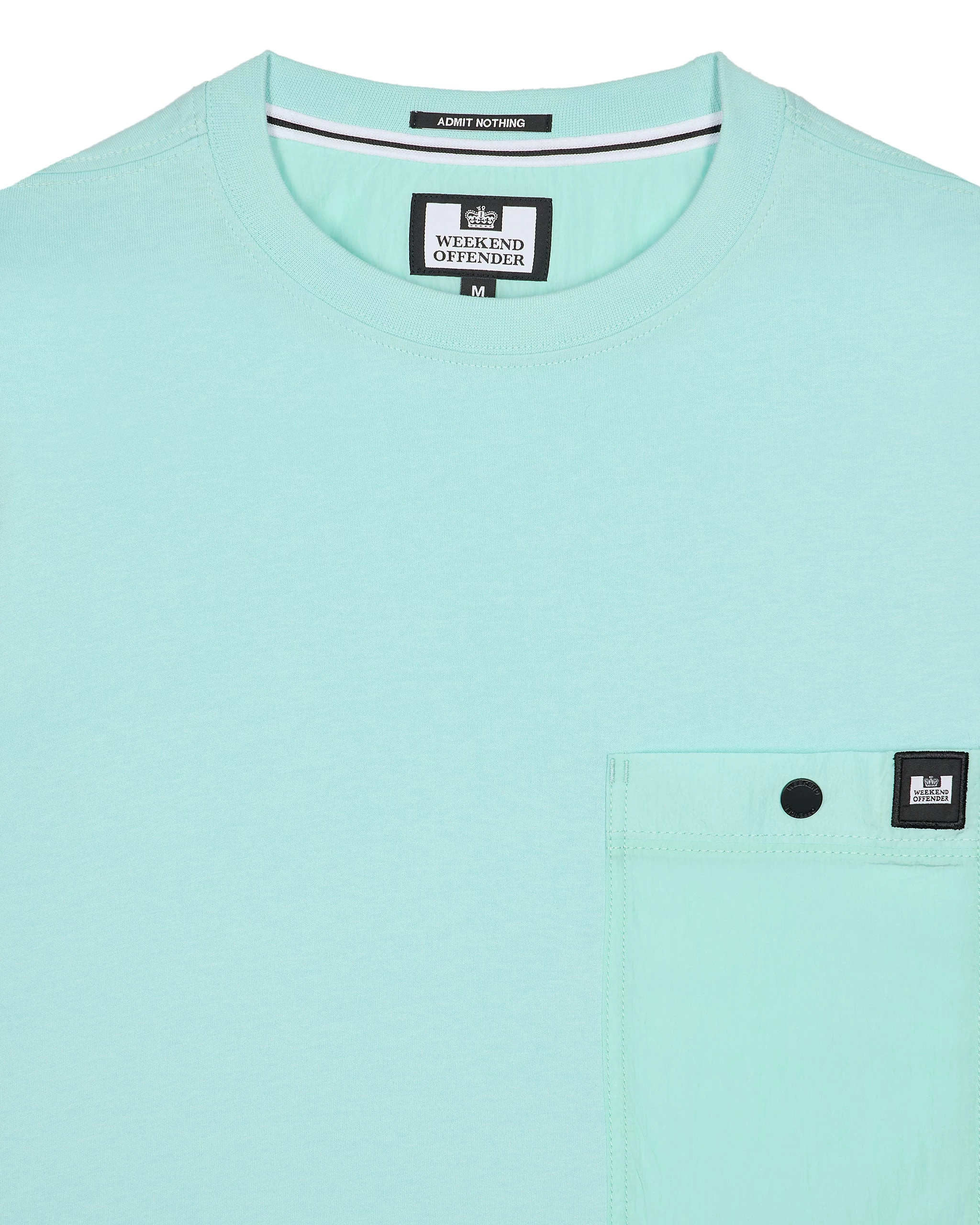 Weekend Offender Tabiti Pocket T-Shirt Celeste Green 5 Weekend Offender Tabiti Pocket T-Shirt Celeste Green - Image 5