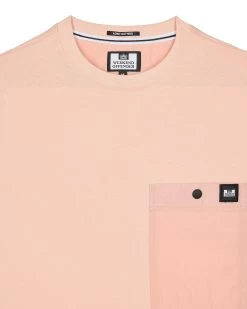 Weekend Offender Tabiti Pocket T-Shirt Nectar Pink -Fashion sportswear TSSS2418 TABITI NECTAR 3066