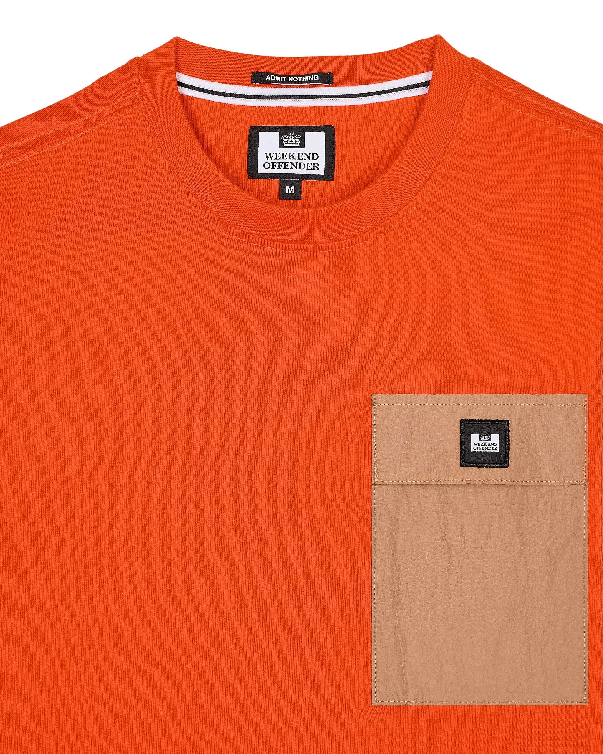 Weekend Offender Stiniva T-Shirt Pure Orange 5 Weekend Offender Stiniva T-Shirt Pure Orange - Image 5